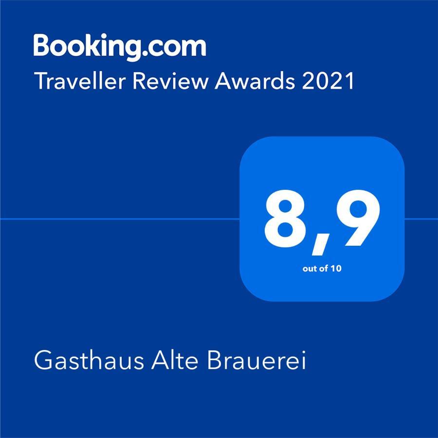 Gasthaus Alte Brauerei Етенхайм Екстериор снимка